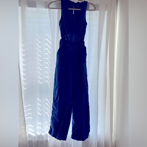 Blue pants romper - Picture 1 of 5